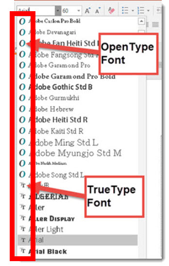 Download Microsoft Has Removed The Font Icons In The Font Drop Down The Powerpoint Blog PSD Mockup Templates