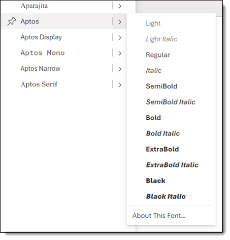 Office has a new default font Aptos The PowerPoint Blog